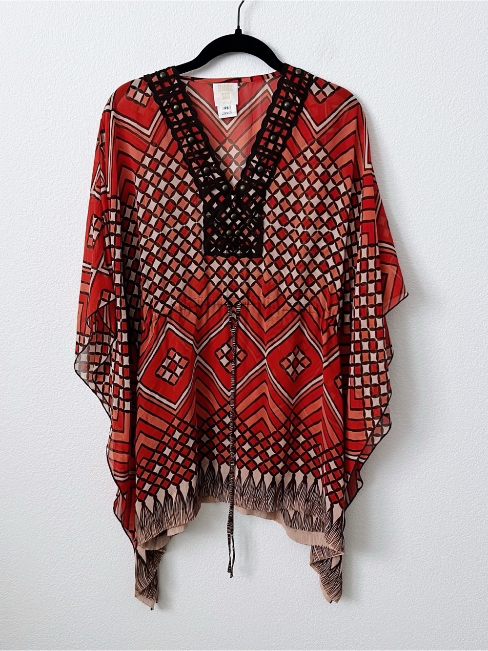 Anna Sui Silk Tunic